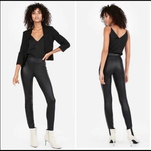 Express Faux Leather Leggings Pants